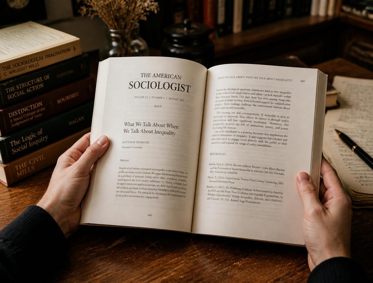 Reading sociology journals